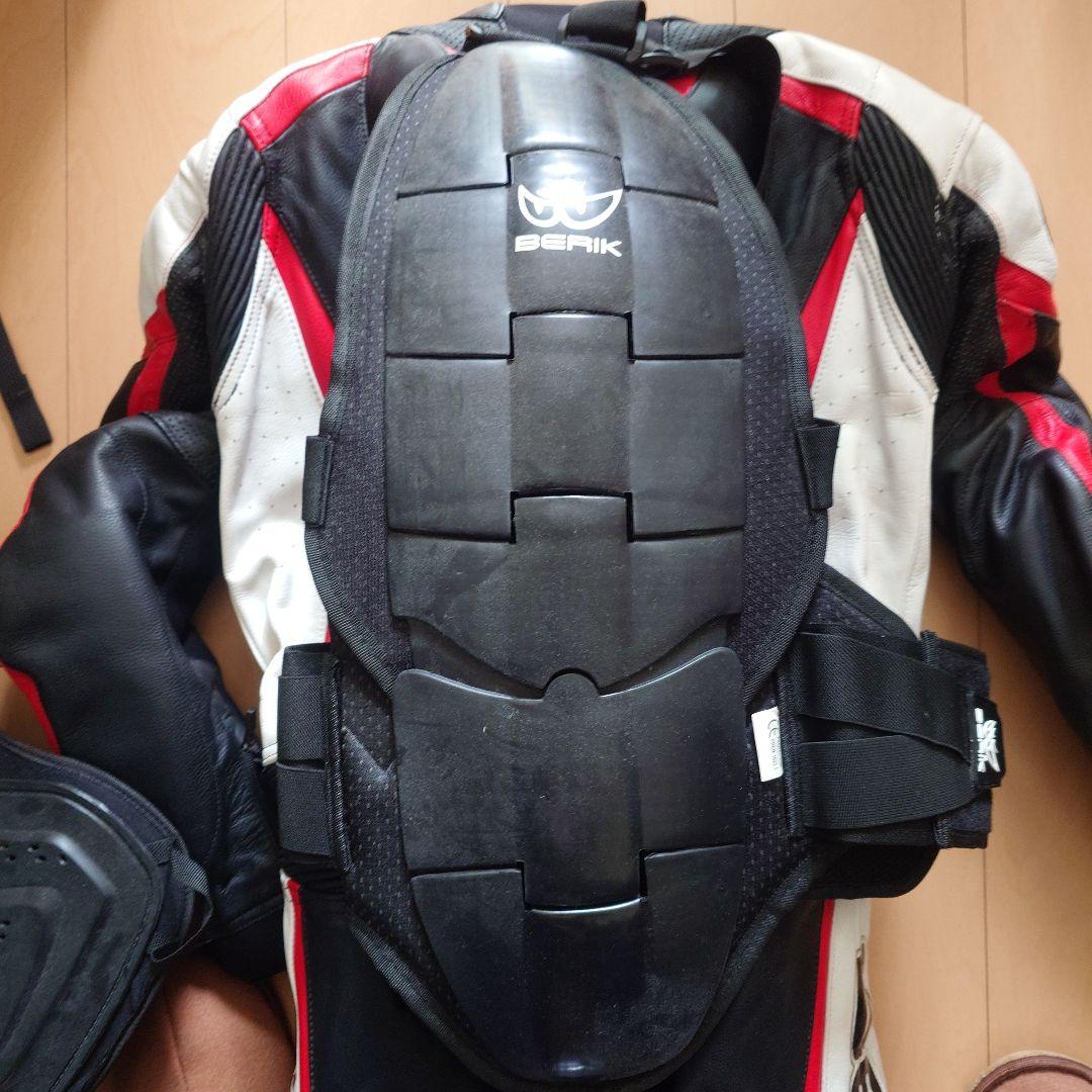 BERIK 革ツナギセット　サイズ48ブーツ41