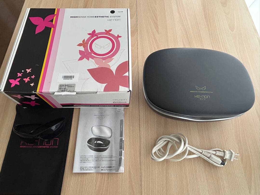 エムテック KE-NON 光美容器 ver.8.6j レベル10 残48万回以上