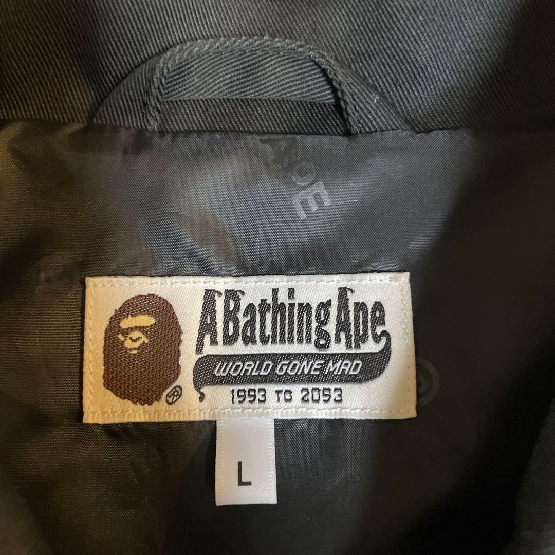 APE コートジャケット黒L