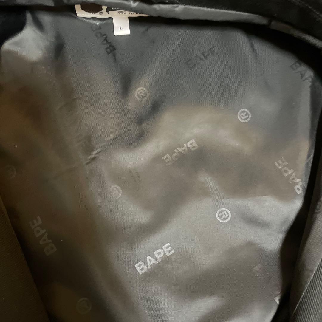 APE コートジャケット黒L