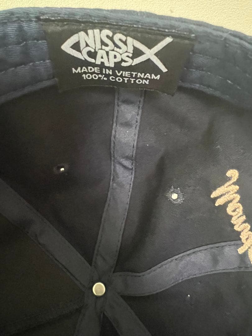 即購入可能 マンデーサックキャップ　ネイビー