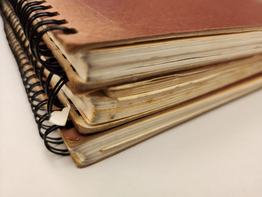 代ゼミ伝説講師、宮尾瑛祥先生の早大英語受講ノート3冊！1991年