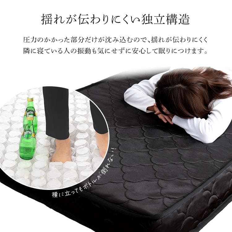 2段階調整脚付きすのこベッド ポケットコイルマットレスセット(シングル)