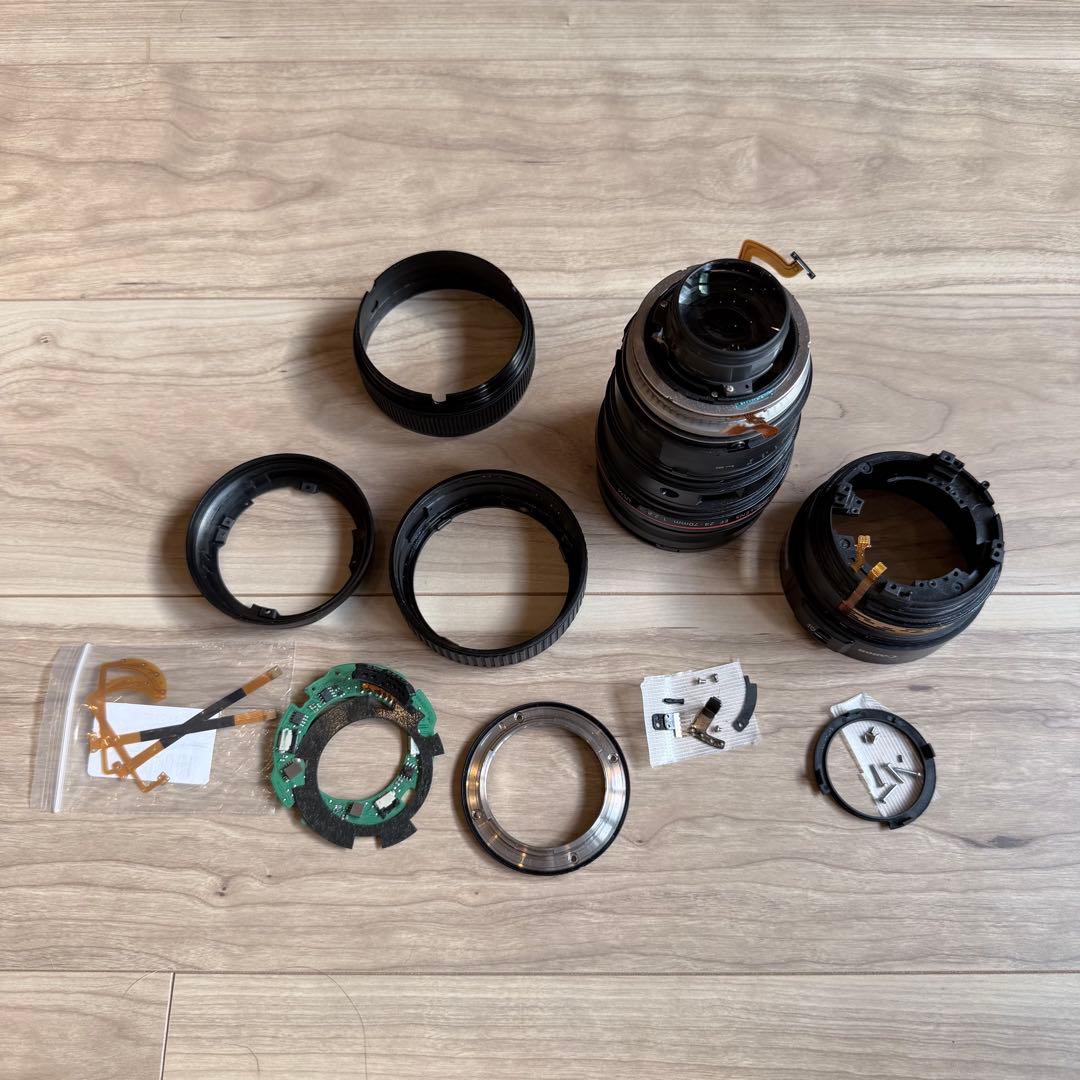 EF24-70mm f2.8 L USM 分解 パーツ有 ジャンク