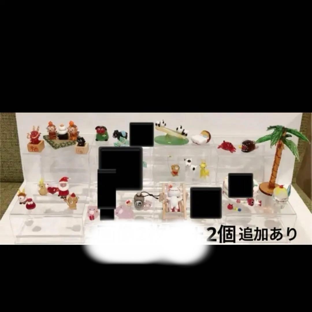 ガラス細工　ミニチュア ずぼらびっと ぶたさん　レアあり 大量 セット
