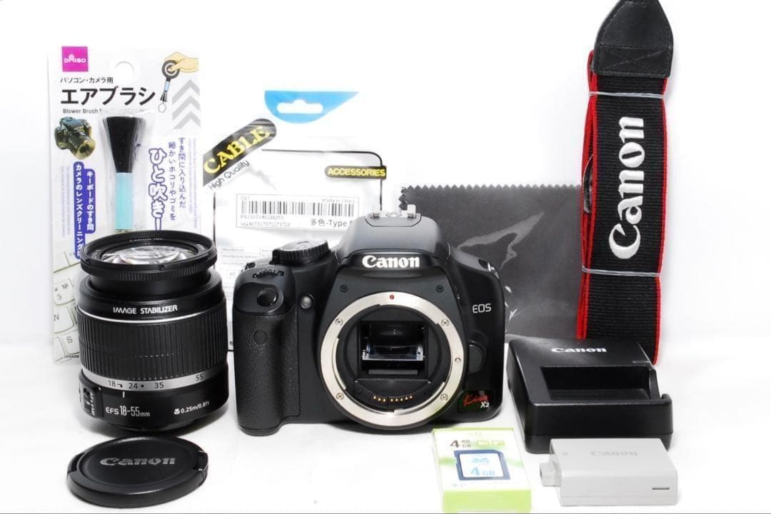 Canon Kiss X2 デジタル一眼レフ スマホ転送OK♥️