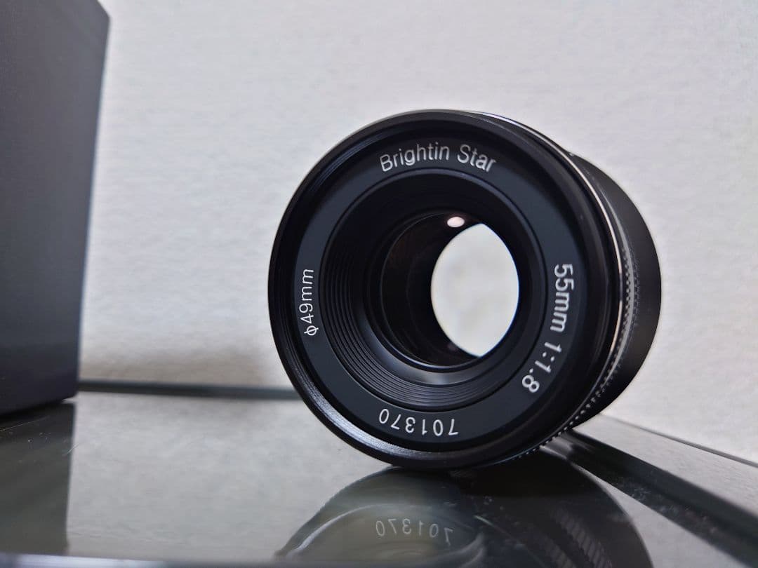 Brightin Star 55mm f1.8 Zマウント フルサイズ