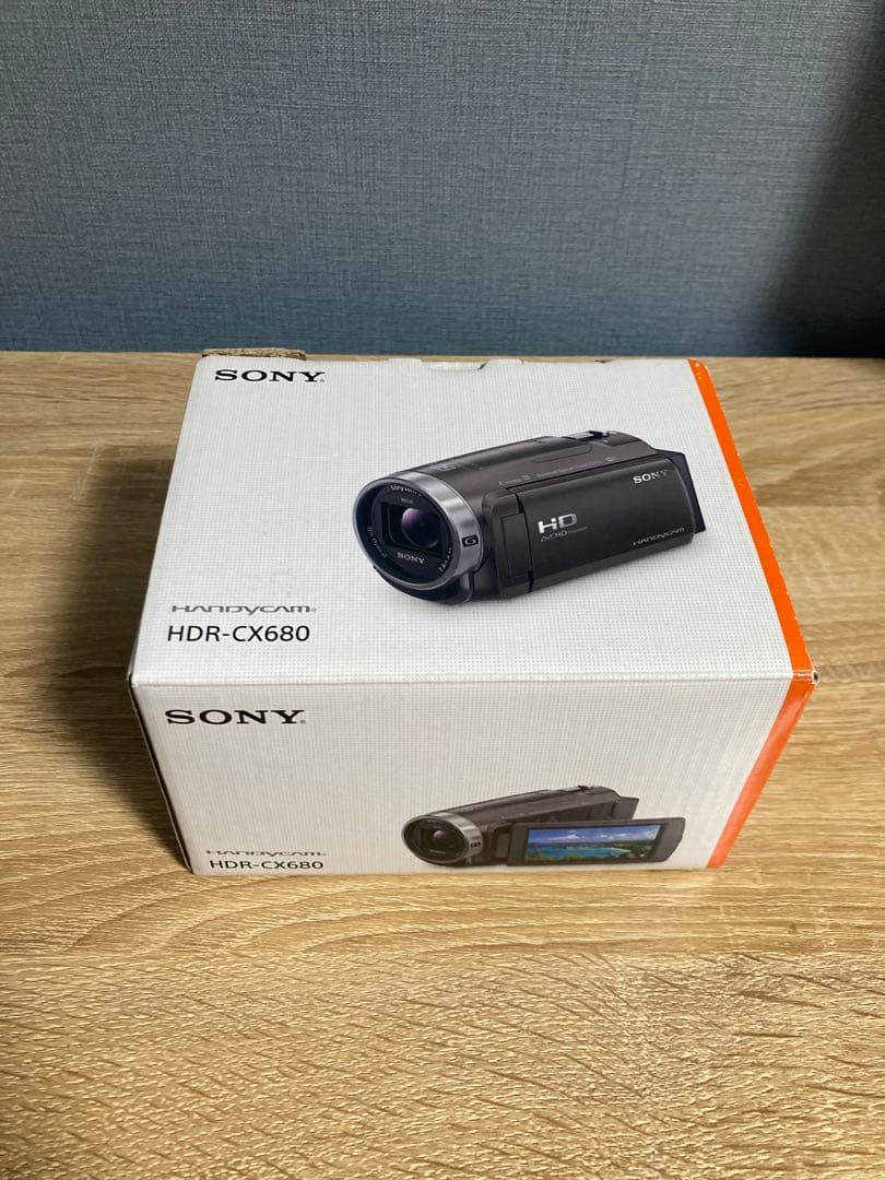SONY ビデオカメラ HDR-CX680 カメラケース付き