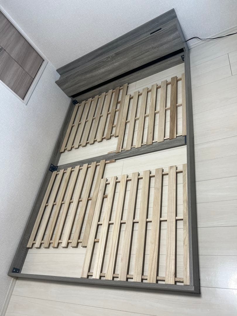 ベッドフレームのみ　ダブル　ローベッド　人気商品