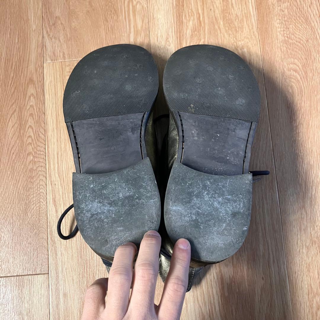 Ann Demeulemeester 2006aw メタリックブーツ希少品 箱付