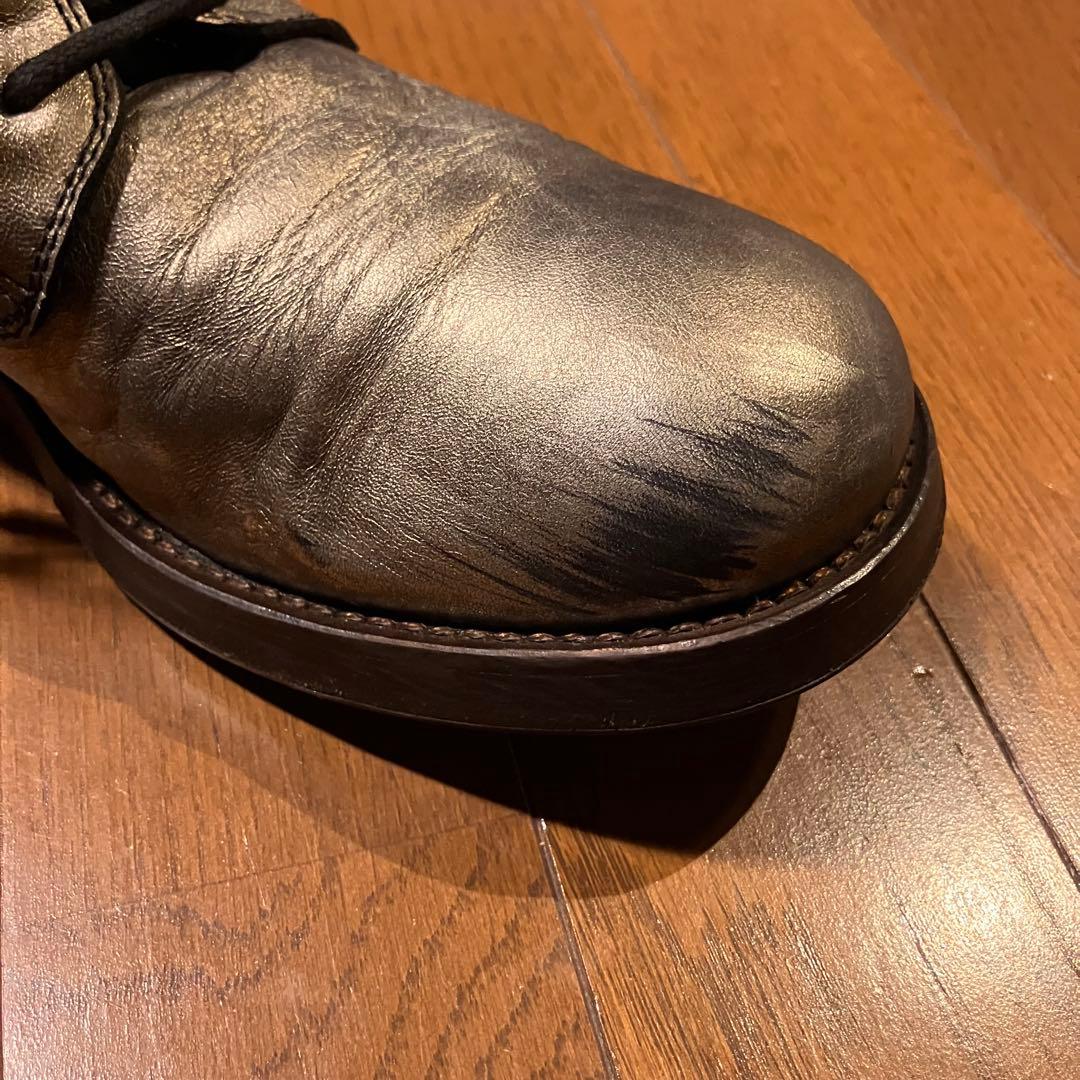 Ann Demeulemeester 2006aw メタリックブーツ希少品 箱付