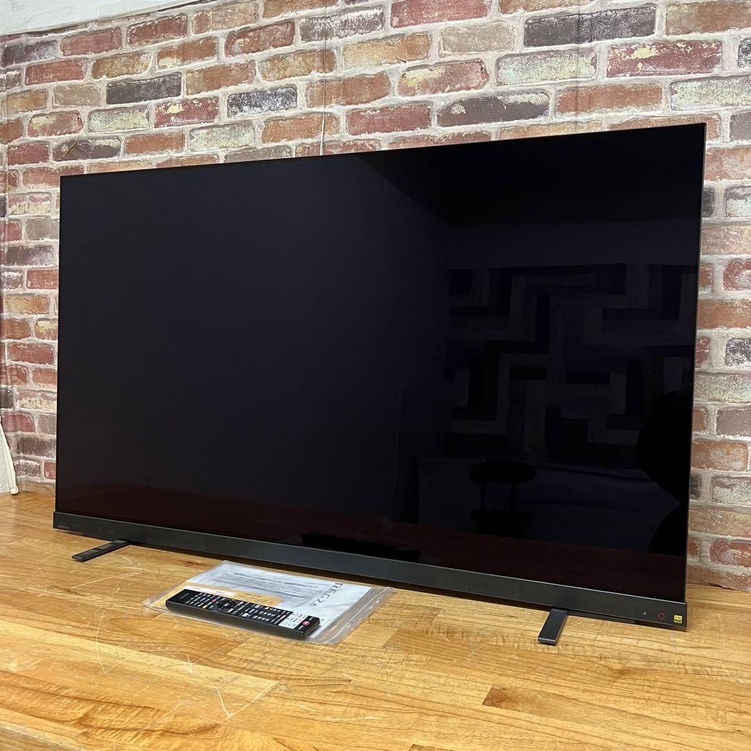 東芝 55V型 4K 有機ELテレビ REGZA 55X9900L タイムシフト