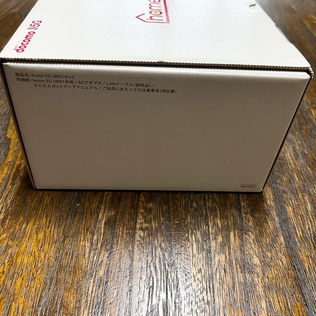 docomo  5G HR01 ほぼ未使用級 短期使用 動作確認済