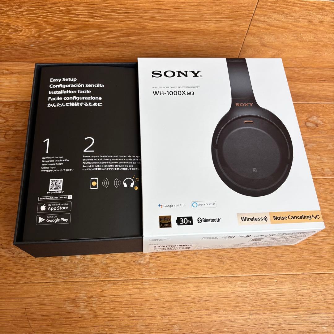 SONY WH-1000X M3 ワイヤレスヘッドホン ブラック