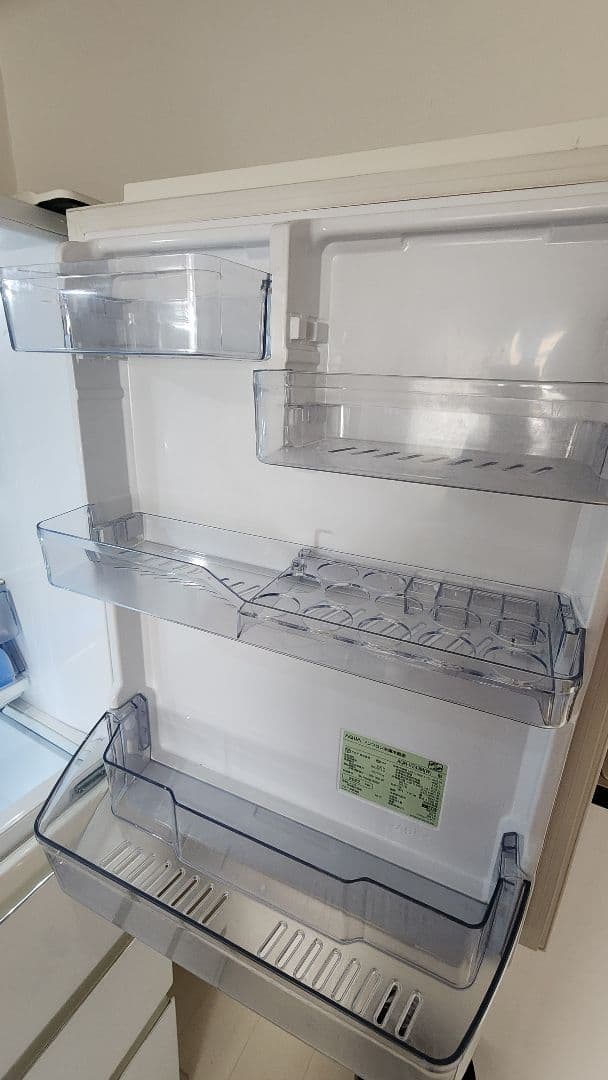 AQUA 冷蔵庫 ホワイトAQR-VZ43ML 430L 送料無料