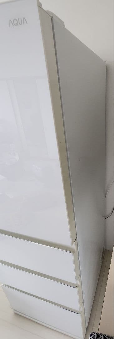 AQUA 冷蔵庫 ホワイトAQR-VZ43ML 430L 送料無料