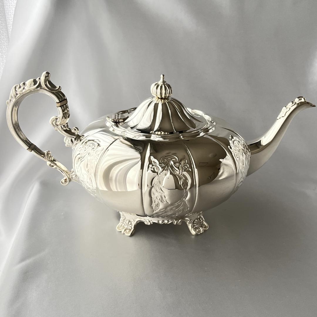 【Cavalier】パンプキンフォルムのティーポット / コーヒーポット