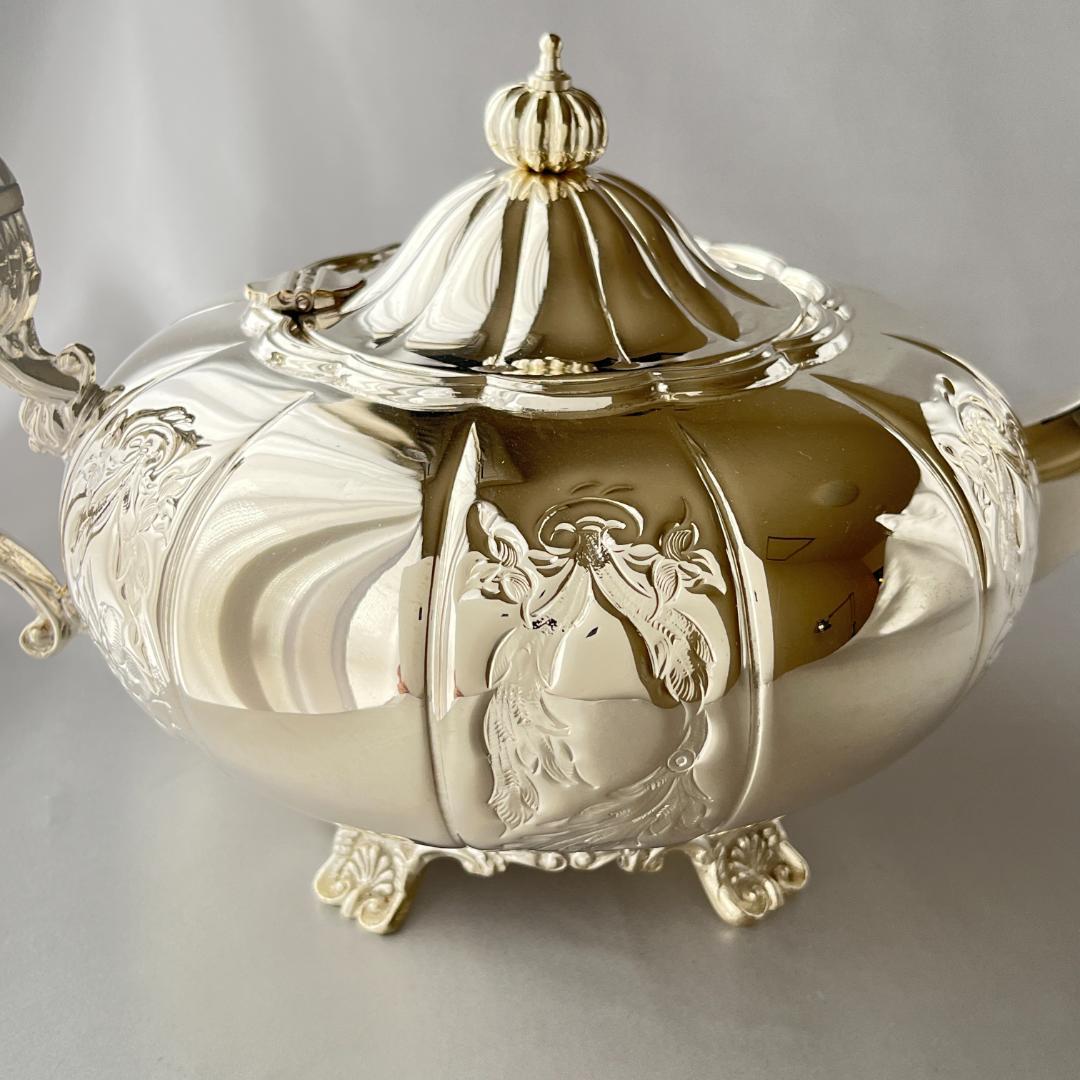 【Cavalier】パンプキンフォルムのティーポット / コーヒーポット