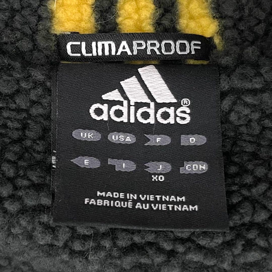 adidas FC東京 ベンチコート 旧エンブレム 黒 XOサイズ ロング丈