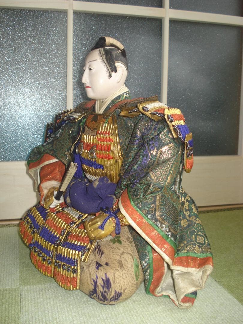 五月人形 　武者人形　大木平蔵？　日本人形　骨董