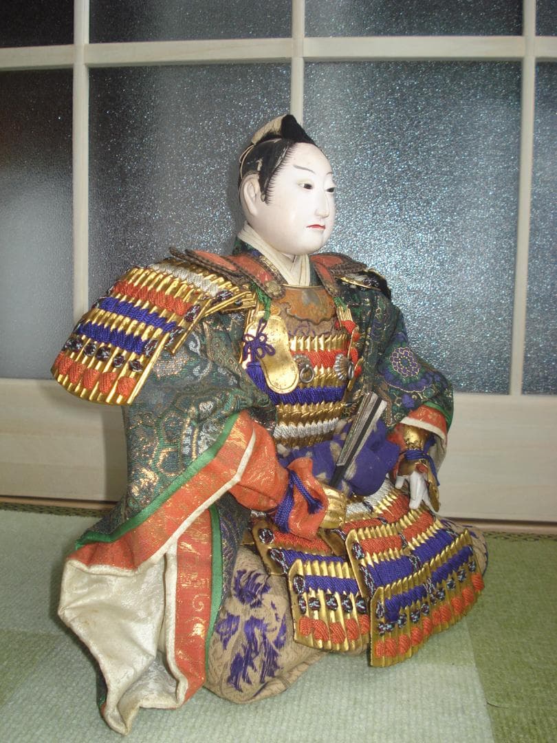 五月人形 　武者人形　大木平蔵？　日本人形　骨董