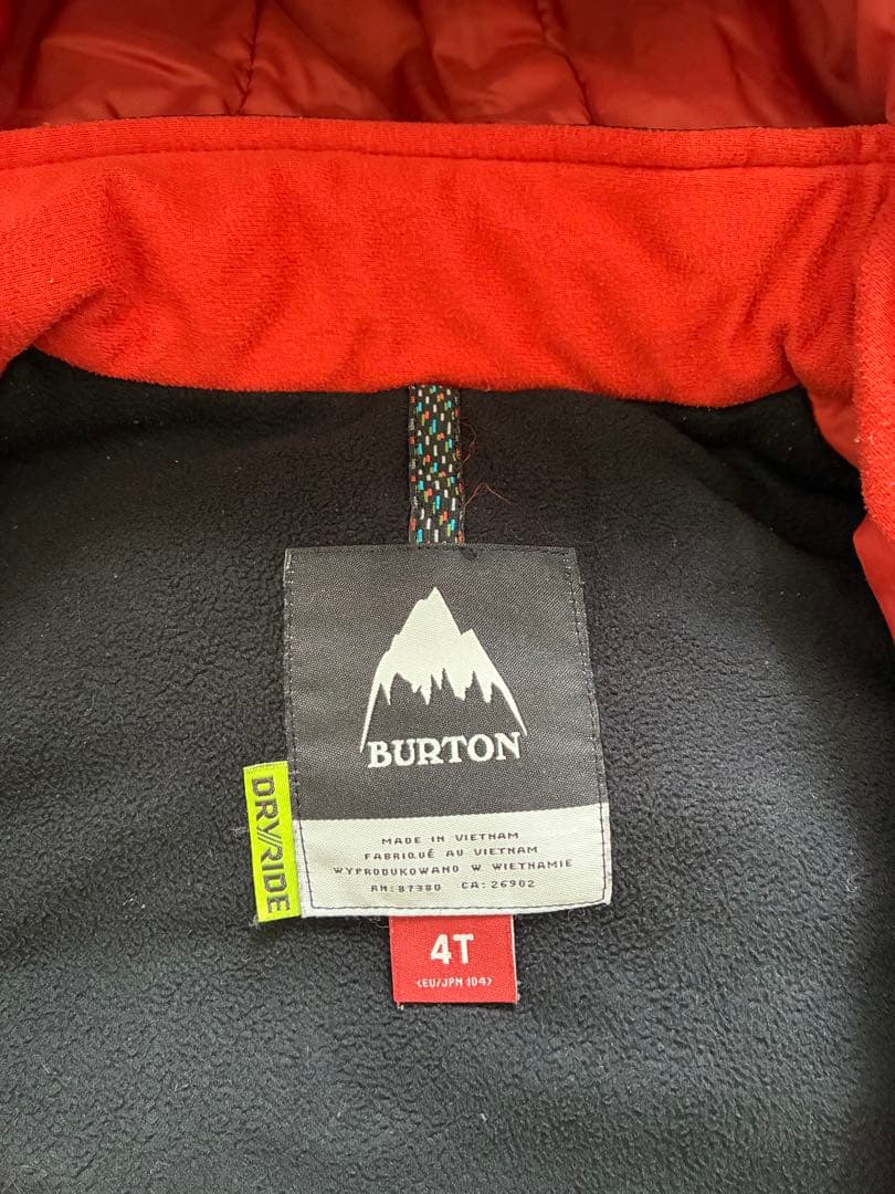BURTON スノーボードウェア 4T ビーニー