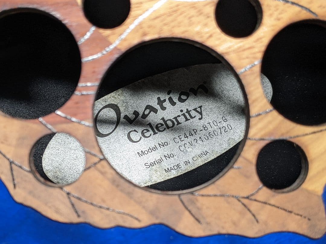 Ovation オベーション CE44P-8TQ Celebrity エレアコ