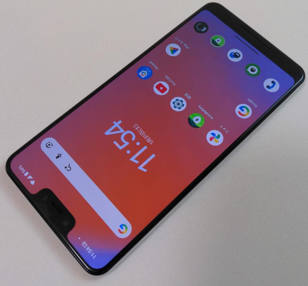 Google Pixel 3 XL Android15導入 写真無制限UP