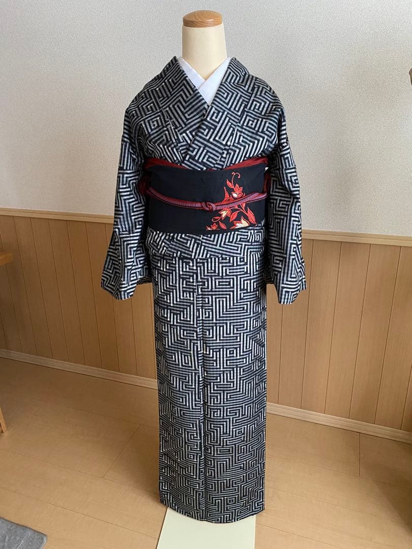 M*I様 大島紬　秋名バラ