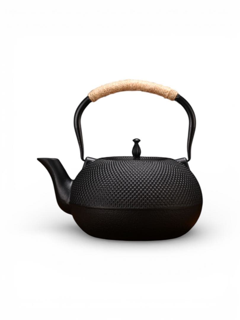 南部鉄器 鉄瓶 1800ml茶こし付き 鋳鉄ケトル直火IH対応鉄分補給新品未使用