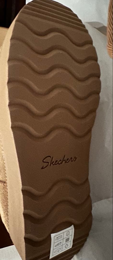 デ*ー様 スケッチャーズ スリップインズ キープコージー（CHESTNUT）