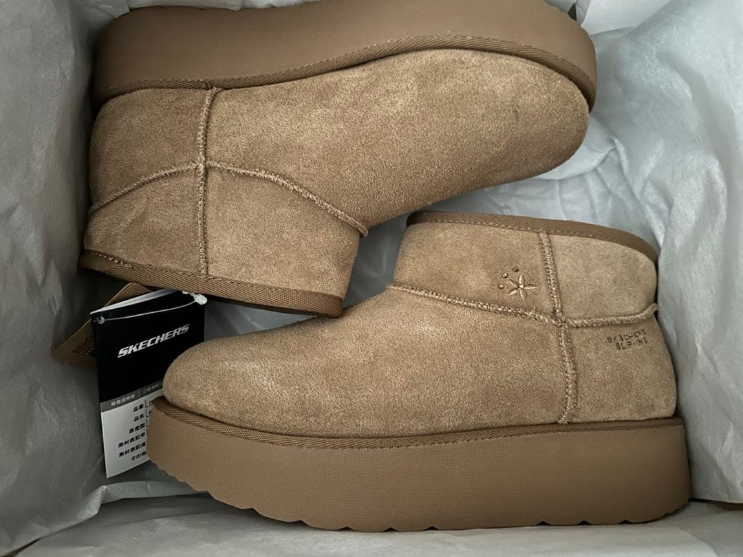 デ*ー様 スケッチャーズ スリップインズ キープコージー（CHESTNUT）