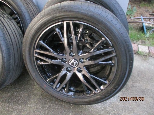 オデッセイ現行　新車外しタイヤホイールセット（18インチ）