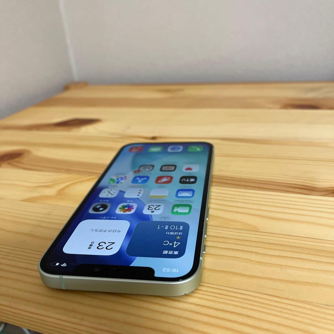 バッテリー86%美品！iPhone12 グリーン256G シムフリー