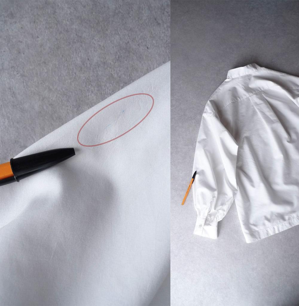 美品 ロエフ 3,2万 スタンドカラーブラウス ホワイト LOEFF Y262