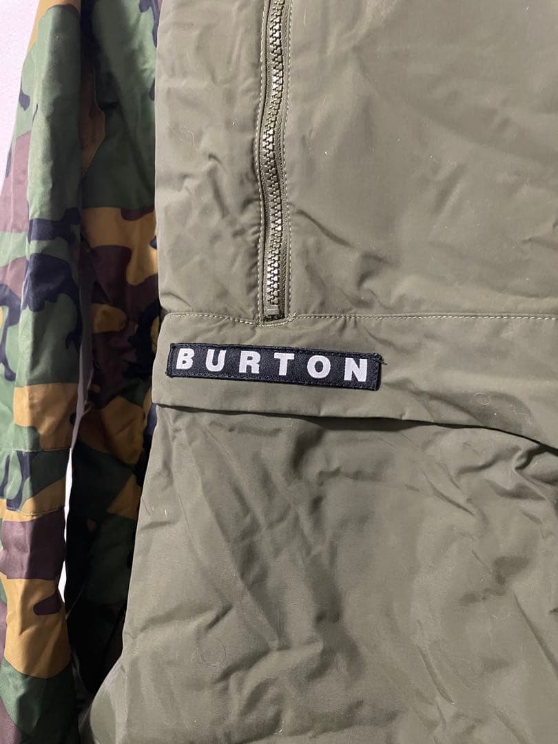 【新品】12 BURTON KIDDING JKT カモ L(XL相当)