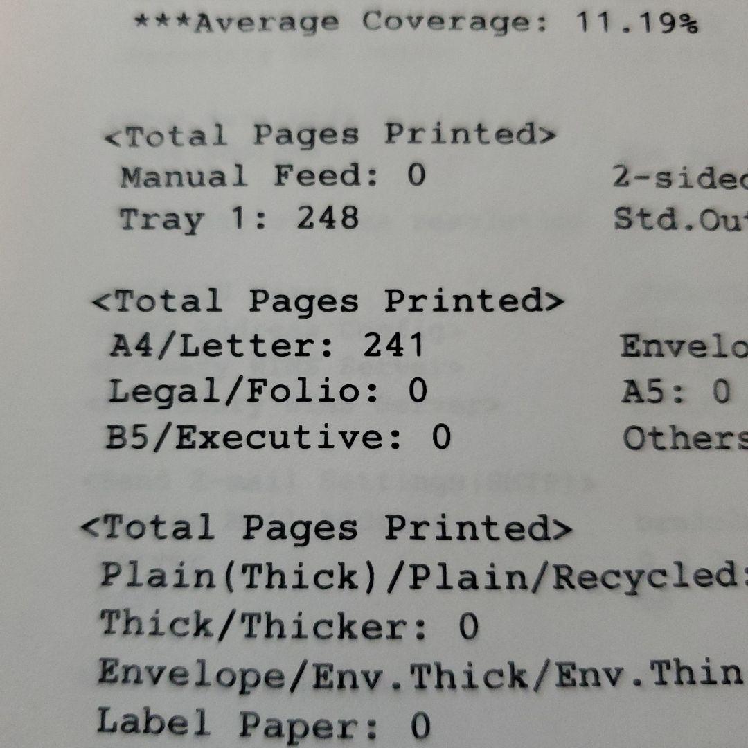 【ほぼ未使用】 brother MFC-L2750DW FAX対応 モノクロ