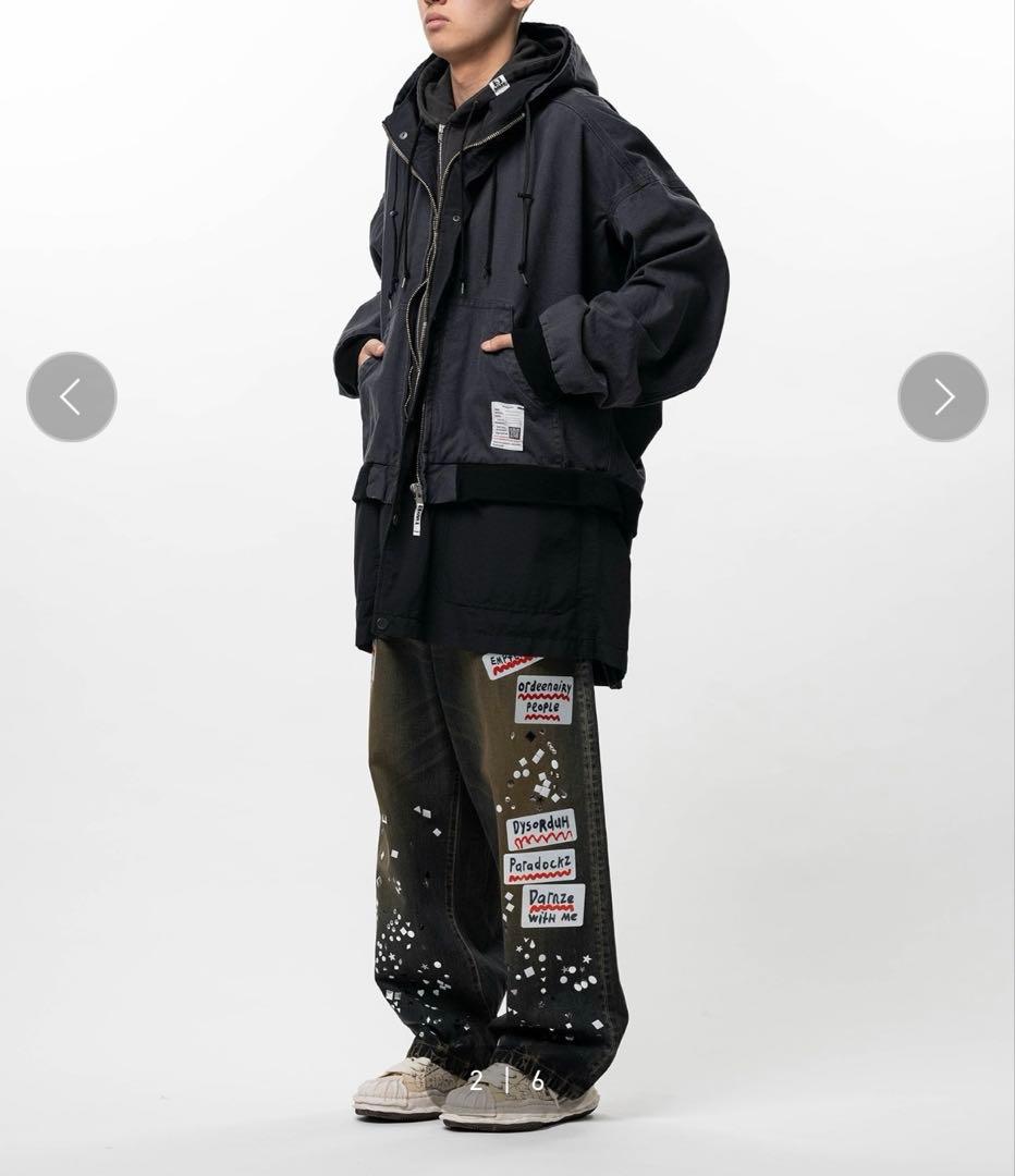 ジャケット・アウター MIHARA YASUHIRO TRIPLE LAYERED COAT