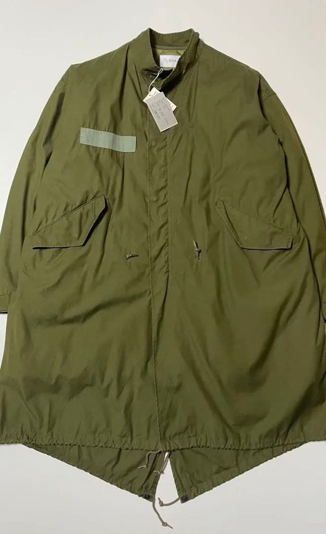 CIOTA シオタ スビンコットン M65 フィッシュテール パーカー 5