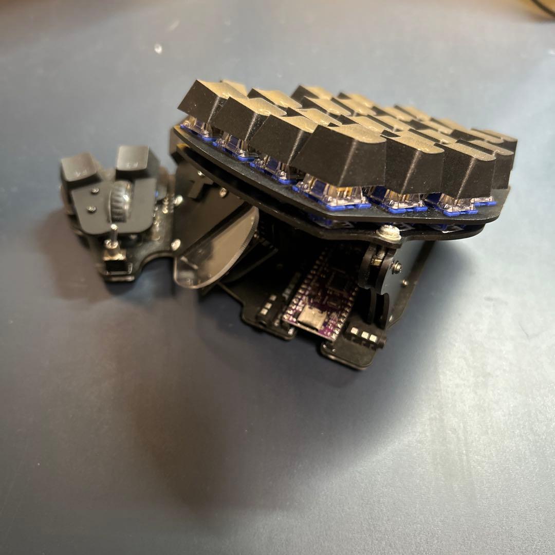 Killer Whale 分割キーボード 完成品 フルセット Type-C