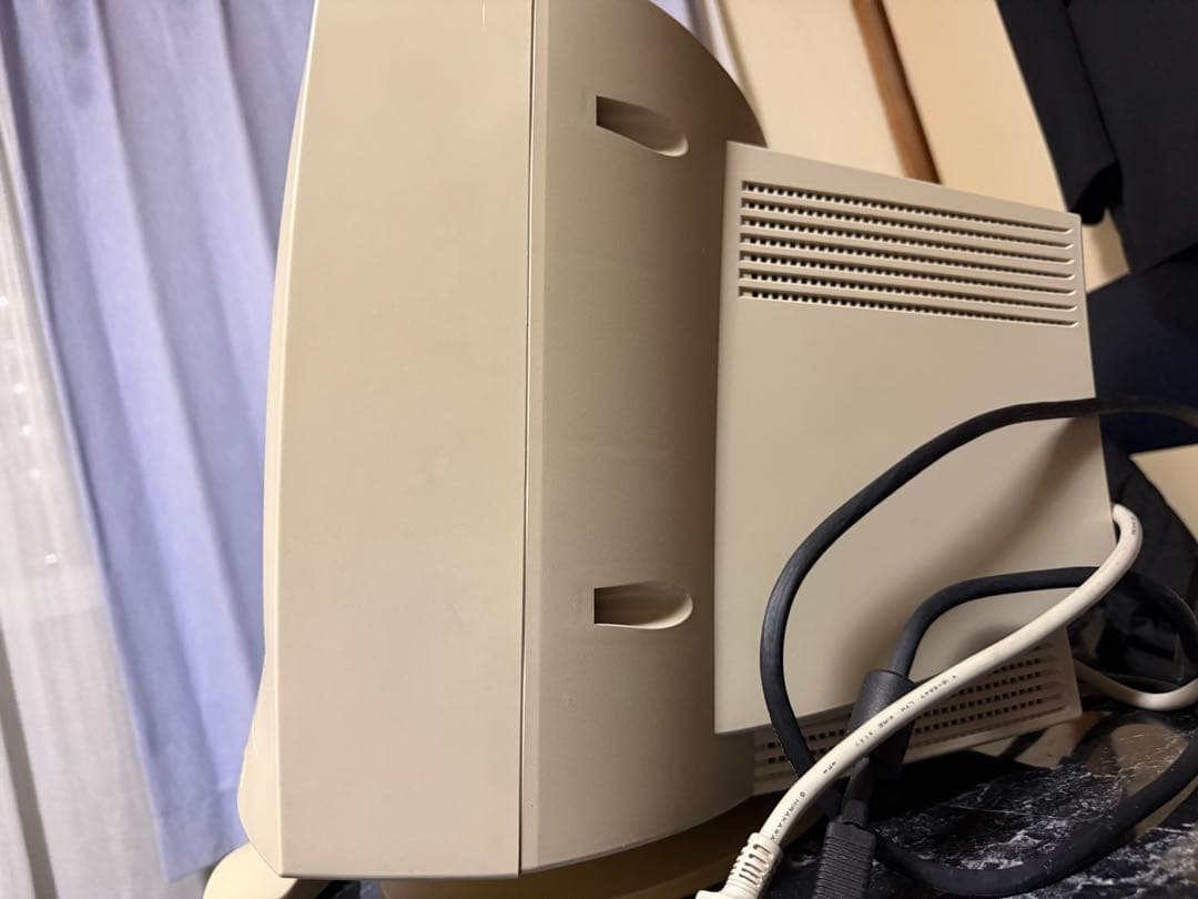 ベージュ CRTモニター 中型