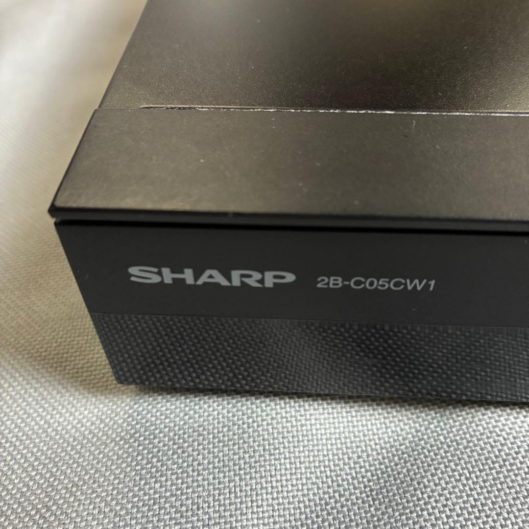 【送料込】SHARP ブルーレイプレーヤ 2B-C05CW1 2020年製