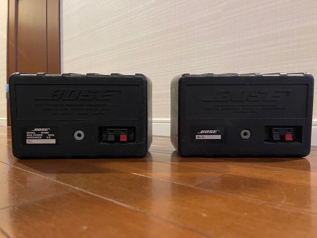 BOSE スピーカー ペア ブラック　101MM