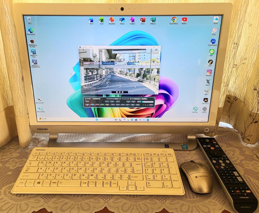 東芝TVPC 地デジ i7 SSD500GB 16GB W11Pro 25H2