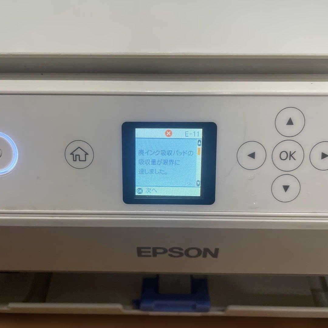 ジャンクEPSON EP-710A インクジェットプリンター　純正インクのみ使用