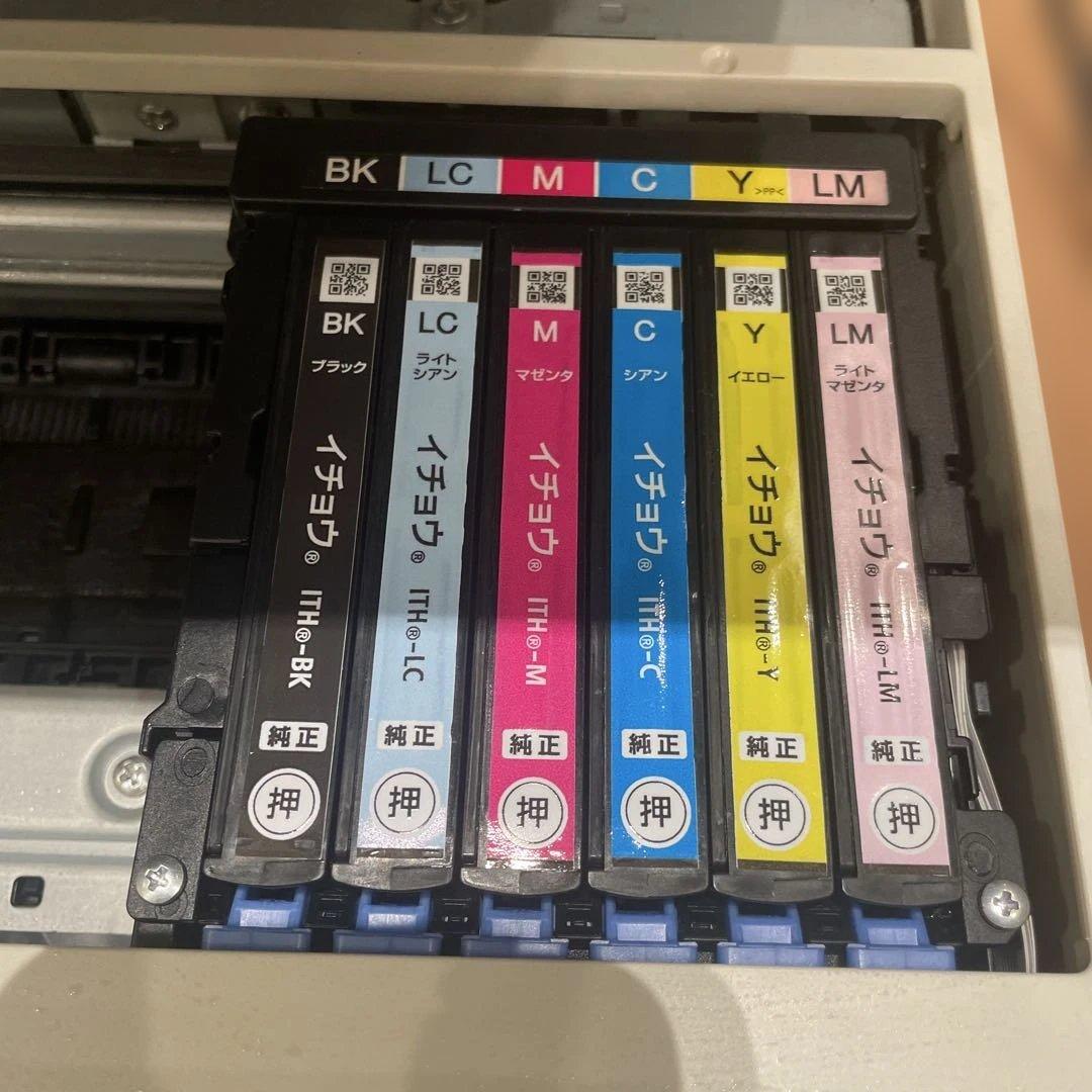 ジャンクEPSON EP-710A インクジェットプリンター　純正インクのみ使用