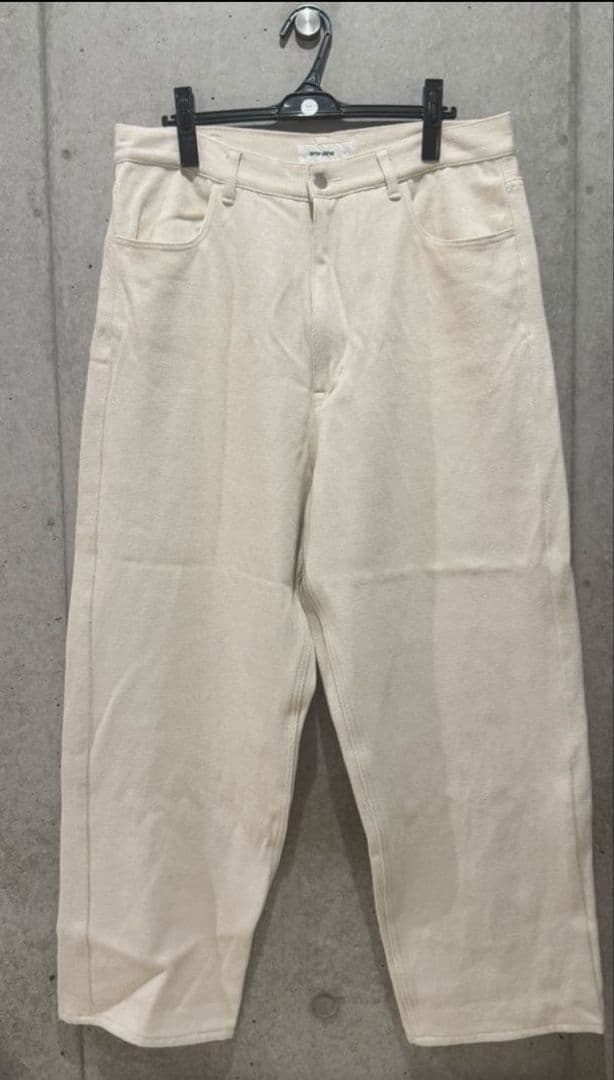 パンツ everyone soft denim pants ECRU