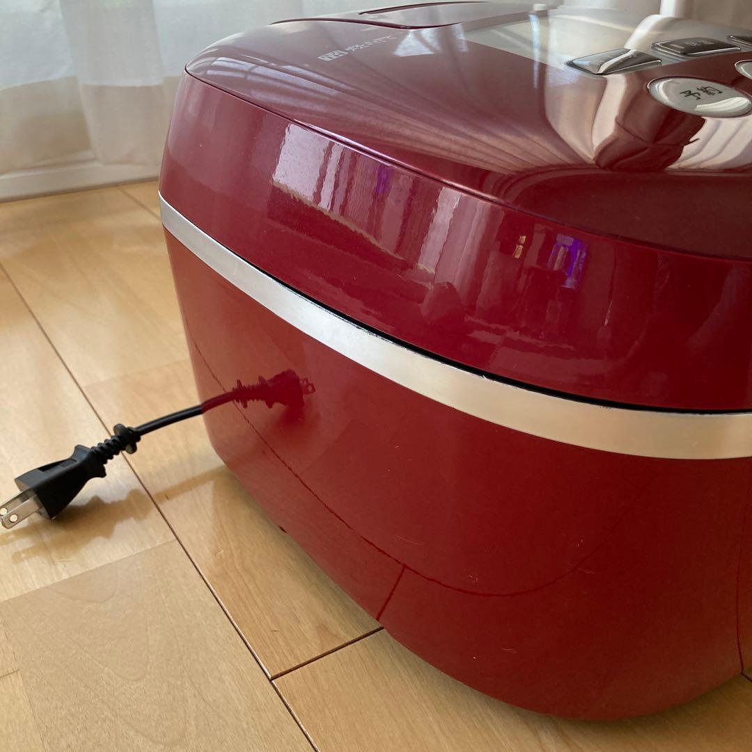 タイガー　圧力IH炊飯器 炊きたてJPC-A101 5.5合炊きカーマインレッド