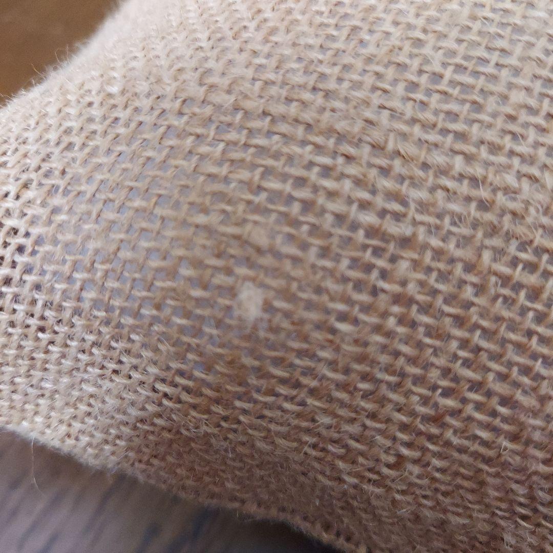 TITANIC　麻袋風　デザイン　クッション