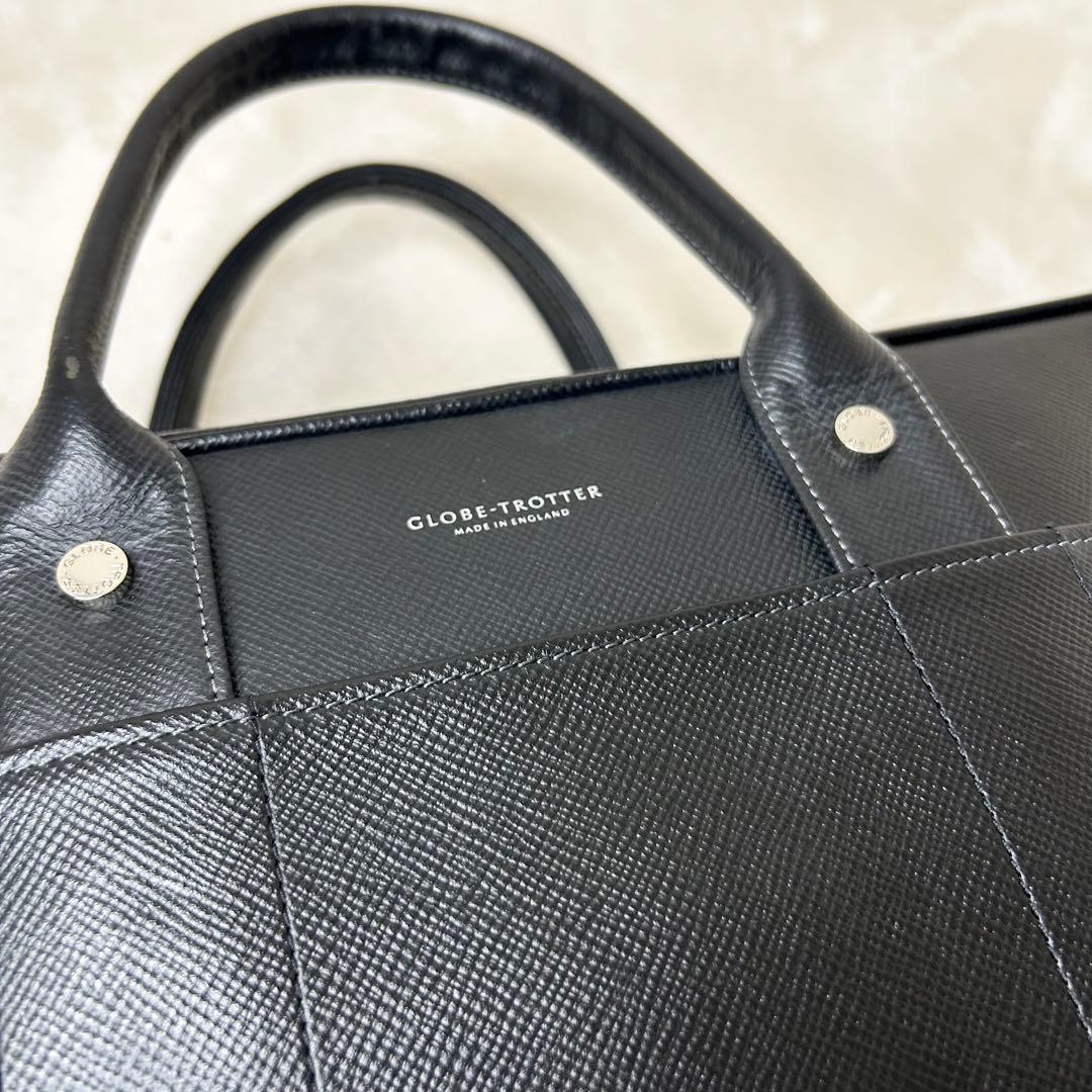 ✨激レア✨GLOBE TROTTER ビジネスバッグ ショルダー オールレザー